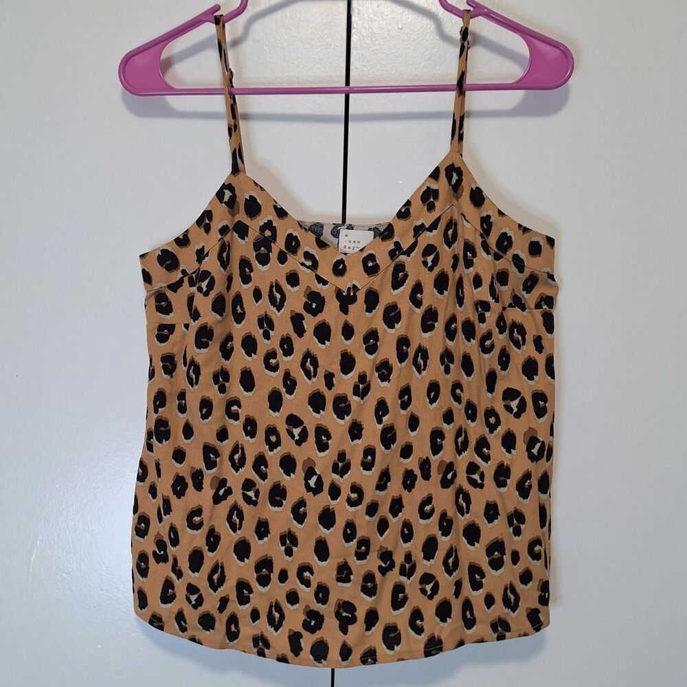 A-new-day Women's Tan and Black Shirt